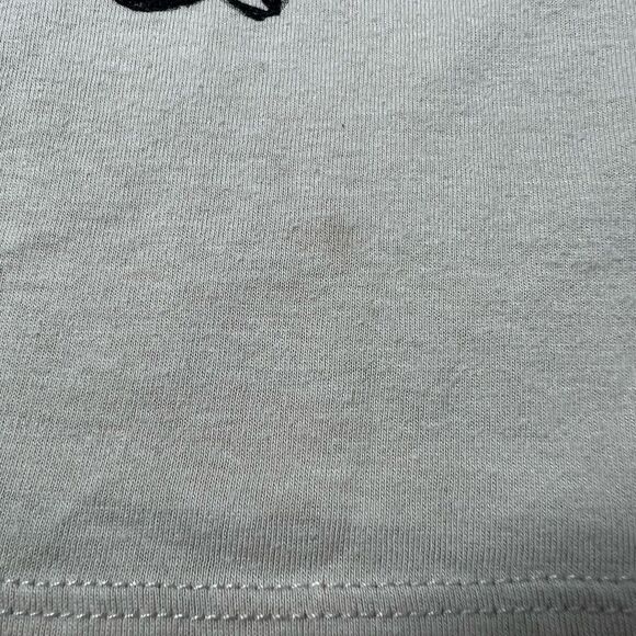 RARE DISNEY WOMEN'S TINKERBELL SHORT SLEEVE CREW NECK T-SHIRT TAN Size L - Picture 8 of 10